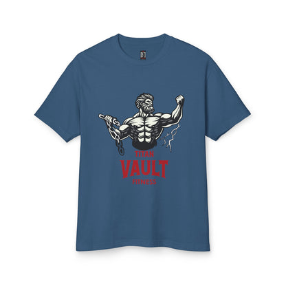 Titan Vault Fitness Unisex Heavyweight Tee - Gym Motivational Shirt