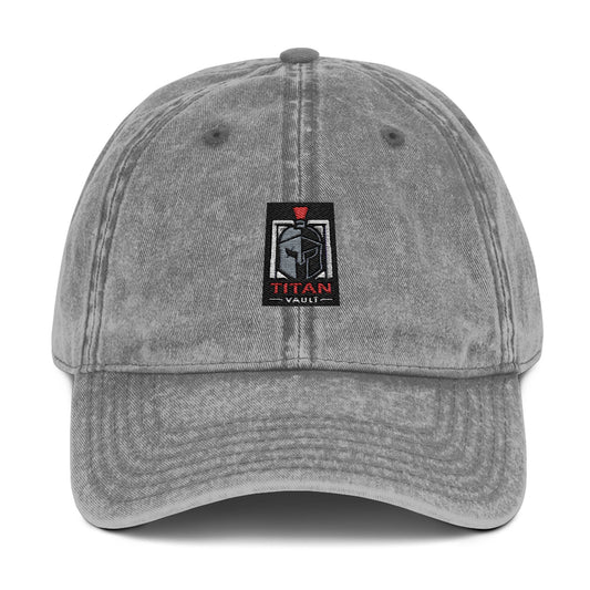 Titan Vault Vintage Embroidered Cap